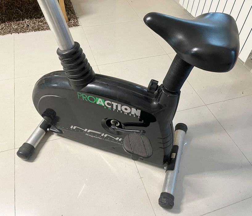 Bicicleta estática muito barata