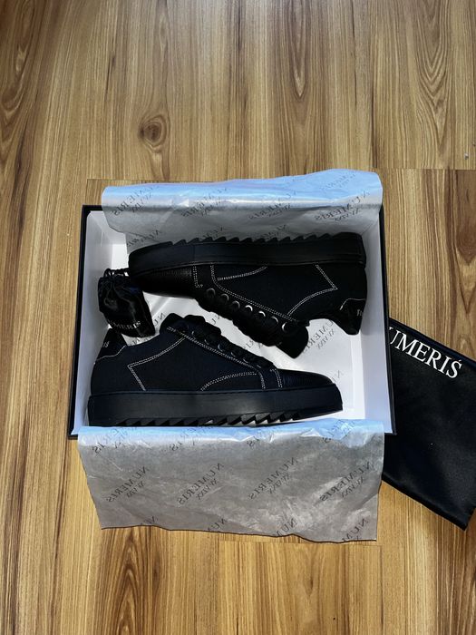 NUMERIS Atelier Acrylic Sneakers нумеріс ателі full black/чорні
