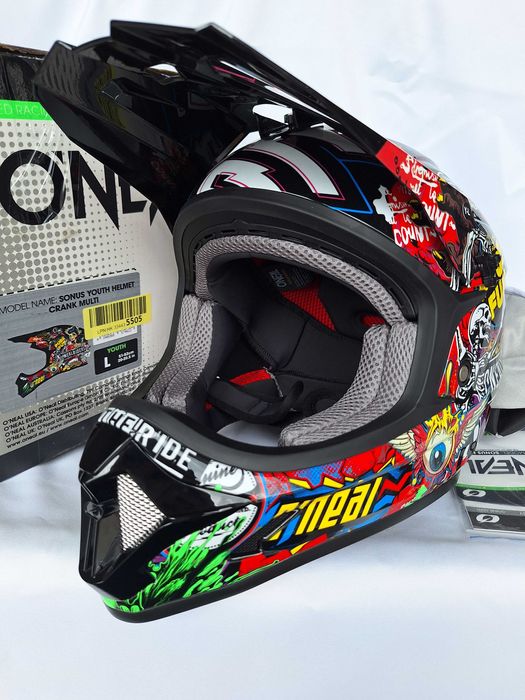 Kask dziecięcy rowerowy O'Neal Sonus Youth Helmet Crank YL 51-52cm