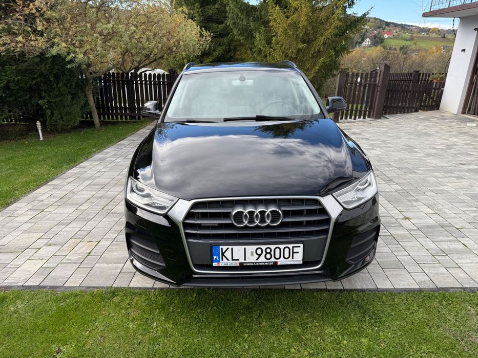 Audi Q3 2.0 TDI 184 km Stronic Quattro piękny środek