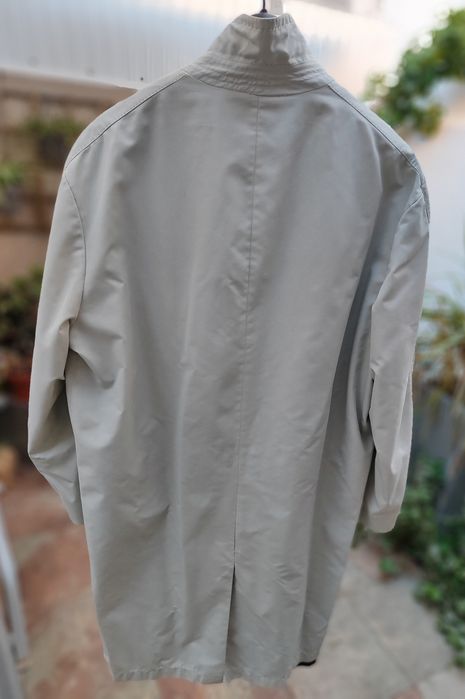 Gabardine vintage, cinzento claro