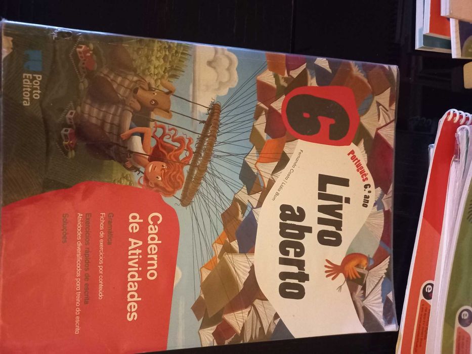 Livros fichas 6 ° ano