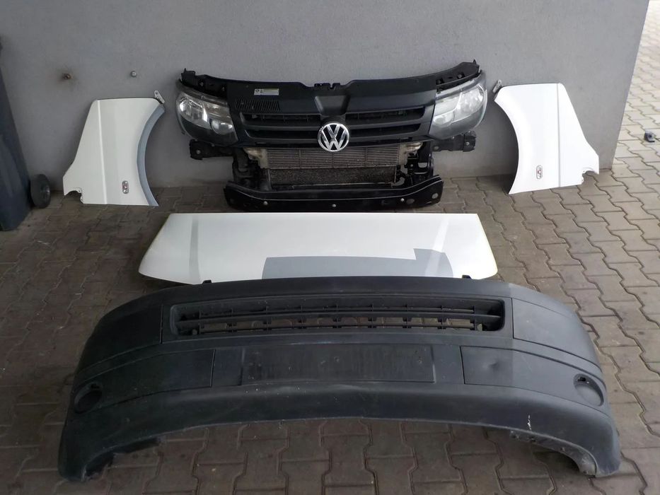 VW T5 LIFT KOMPLETNY PRZÓD MASKA ZDERZAK BŁOTNIKI