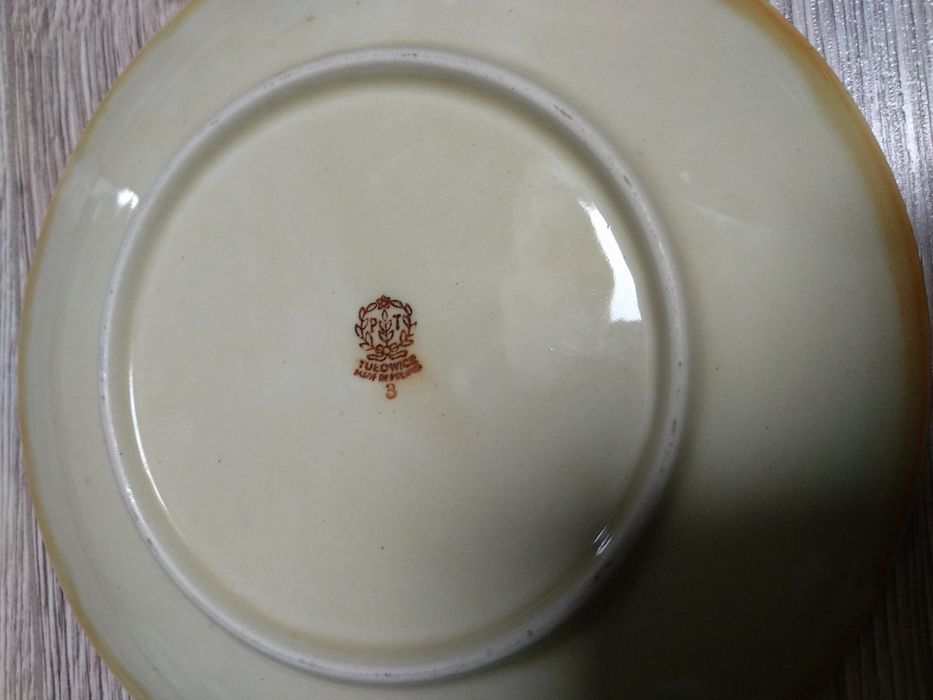 Zestaw do ciasta Talerzyki patera Tułowice porcelit
