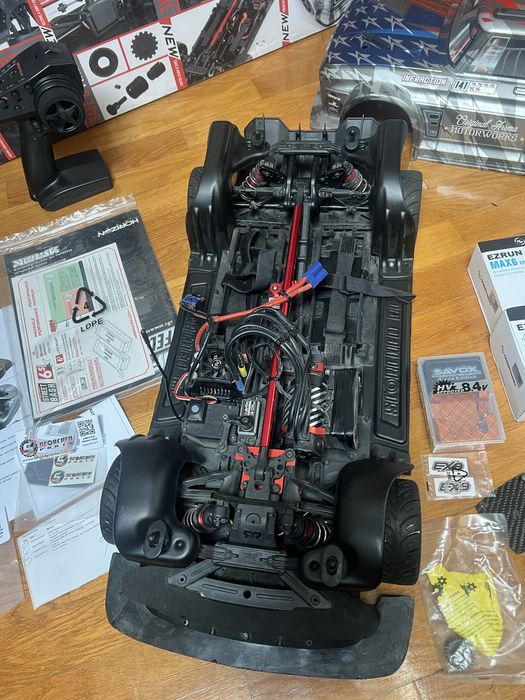 RC Arrma Infraction V2 1/7 8S – Preparado e Cheio de Upgrades