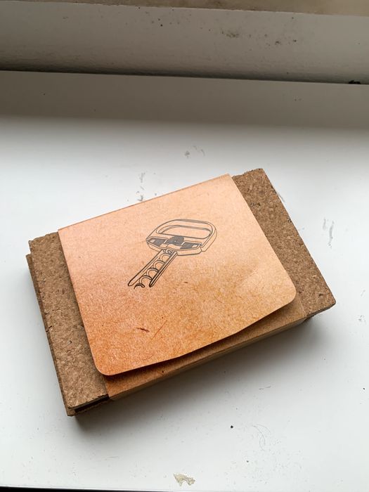 saca-rolhas de duas peças