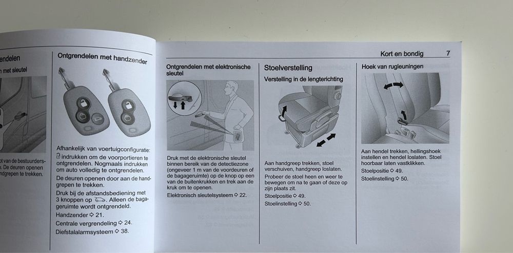 Opel Movano/Vivaro Instrukcja Obsługi Język Niemiecki