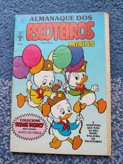 Revistas BD Escoteiros Mirins (2)