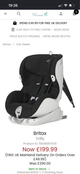 Britax Römer cadeira de carro