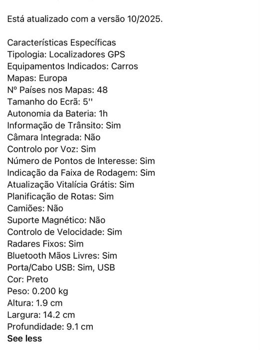 GPS TomTom via 53