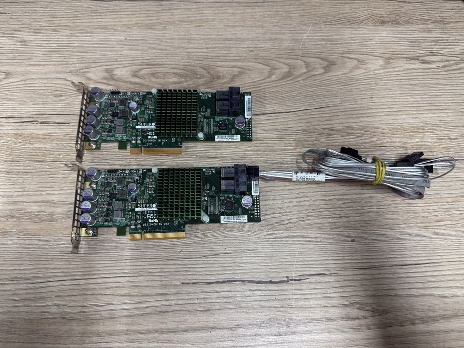 Supermicro AOC-S3008L-L8e — SAS3 HBA контролер 12Gb/s