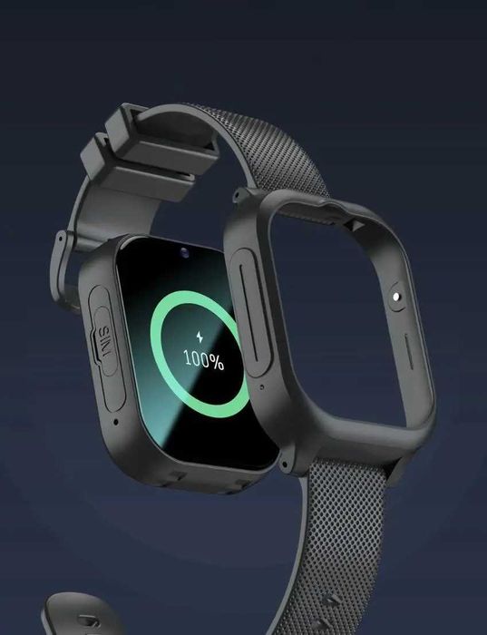 Смарт-годинник Lemfo K26H 4G, GPS, дитячий, укр. мова