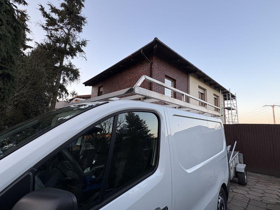 Bagażnik dachowy aluminium z rolką traffic 3/vivaro