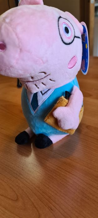 Pack de 4 peluches peppa pig novos