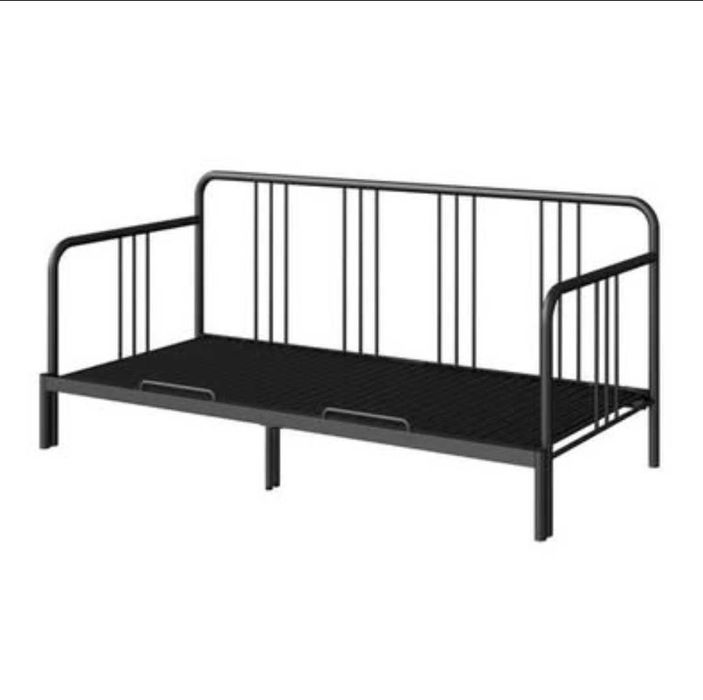 Cama extensível (sofá cama) FYRESDAL + dois colchões de molas HAFSLO