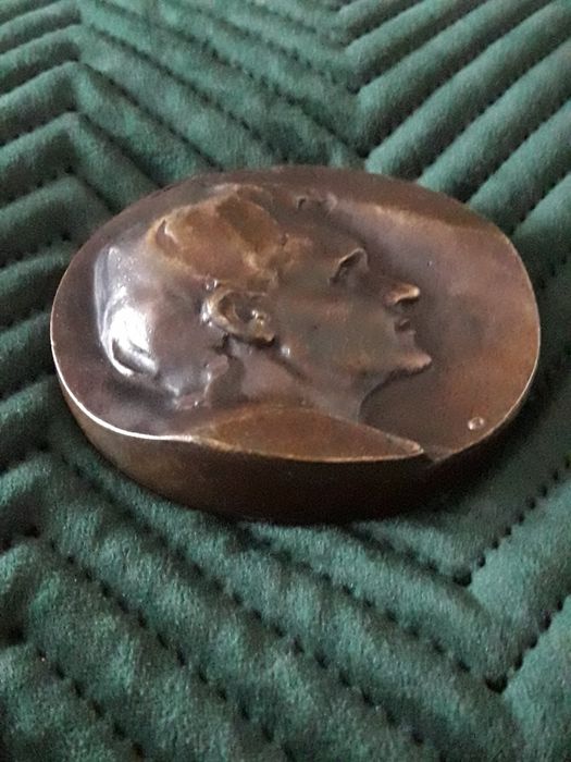 Medal brąz, Maria Skłodowska Polon UNIKAT (Ewa Olszewska )