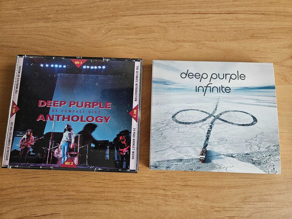 DEEP PURPLE Anthology 2 CD 1991 + DEEP PURPLE Infinite CD + DVD