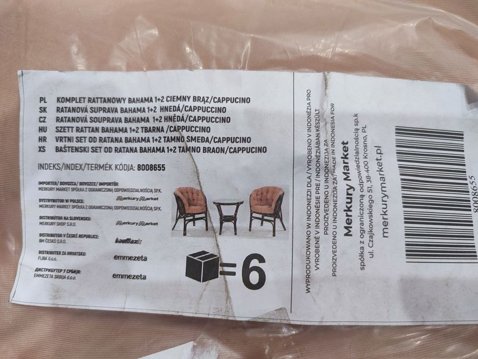 Poduszki na meble ratanowe