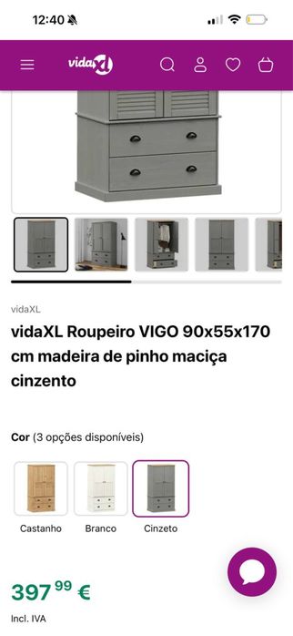 Roupeiro 90x55x170