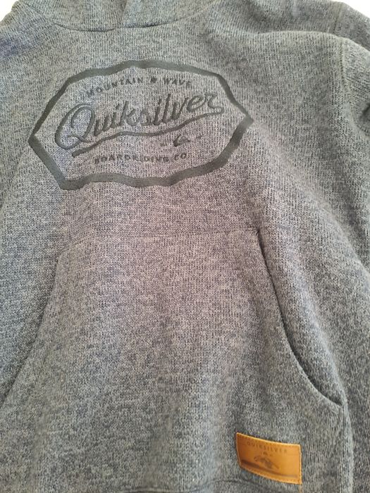 Camisola de lã menino com gorro Quiksilver 10 anos