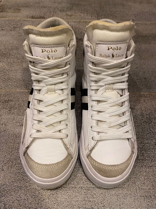 Polo Ralph Lauren 34 r 21 cm skóra buty dziecięce sneakersy adidasy