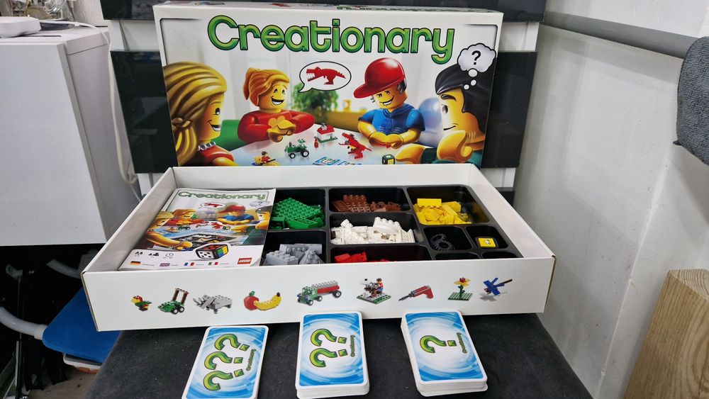 Creationary Lego 3844 Gra Lego Creationary Murowana Goślina •