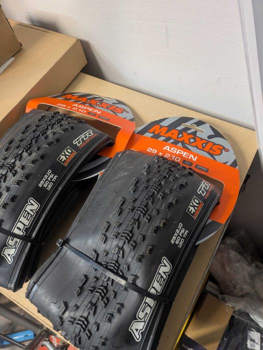 NOWE Komplet Maxxis opona Aspen 29x2.10 EXO/TR mtb