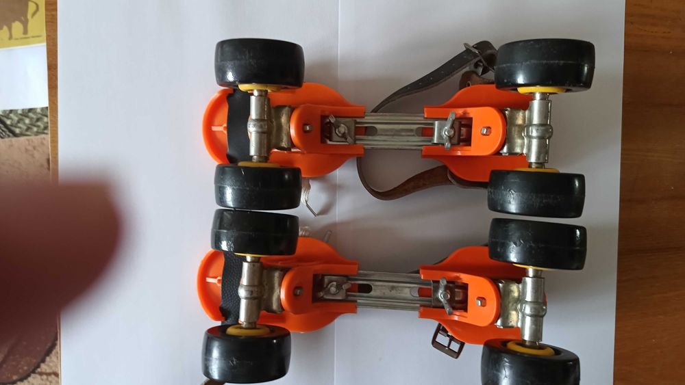 Wrotki z czasów prl, vintage