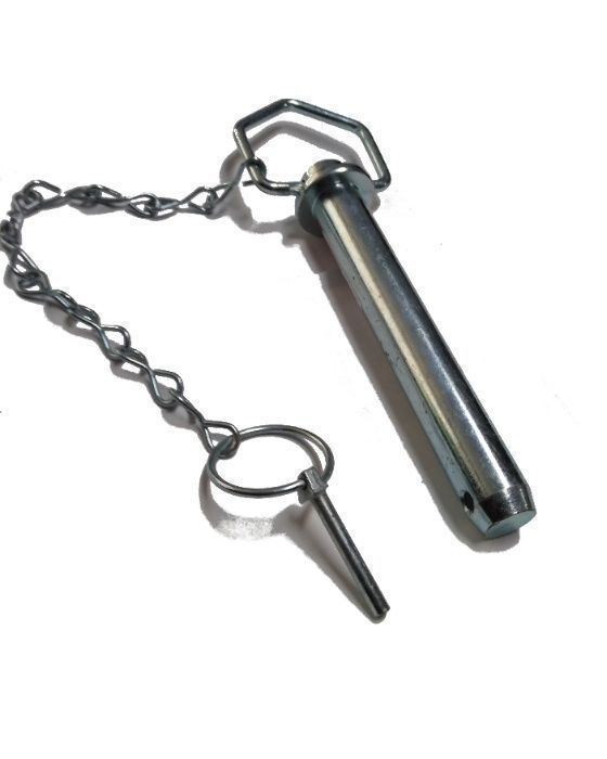 Sworzeń bolec z uchwytem i zabezpieczeniem, 25x162 mm