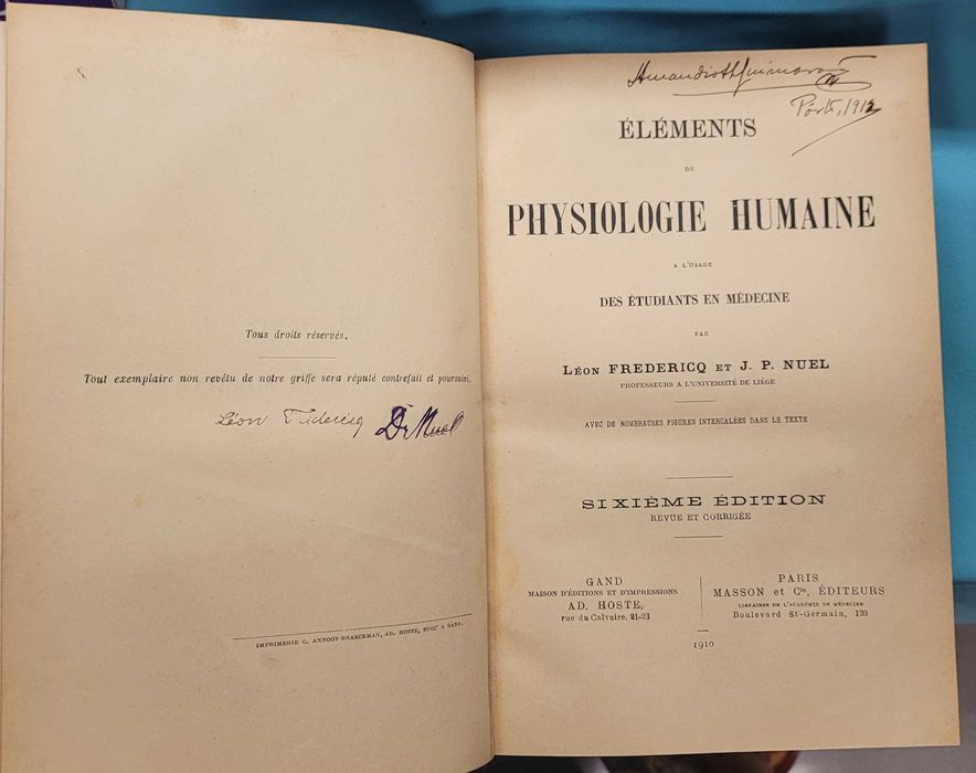 Éléments du Physiologie Humaine
