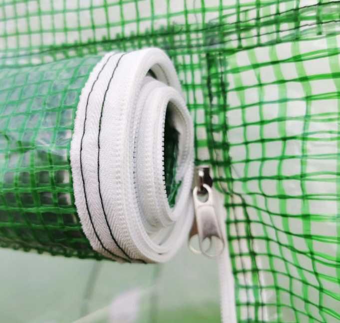 Nowy TUNEL FOLIOWY OGRODOWY szklarnia do ogrodu 2x2 4m2