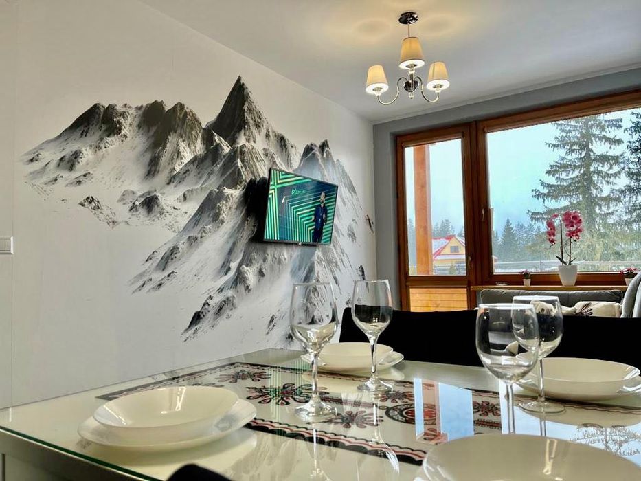 Apartament Zakopane Złote Tarasy Basen sauna jacuzzi siłownia