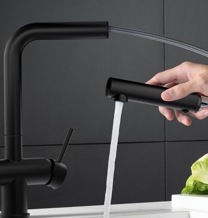 Villeroy&Boch Bateria kuchnenna wyciagana obrotowa