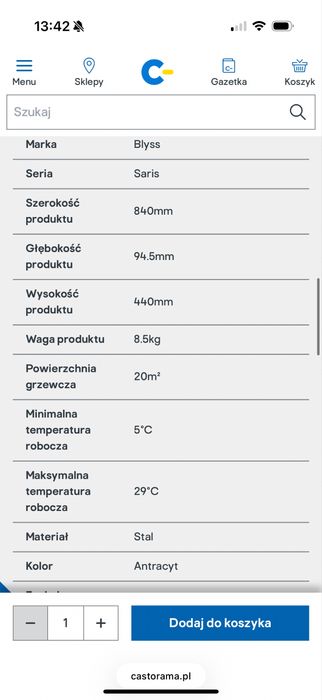 Grzejnik elektryczny