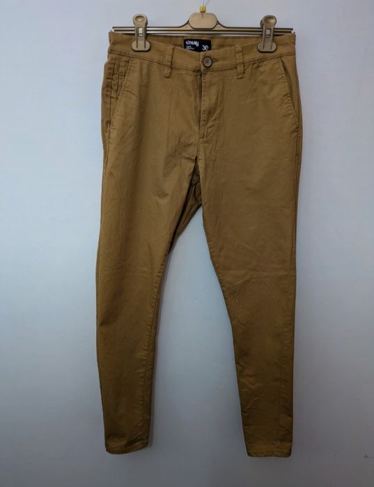 Spodnie dla chłopaka musztarda 30 sinseay