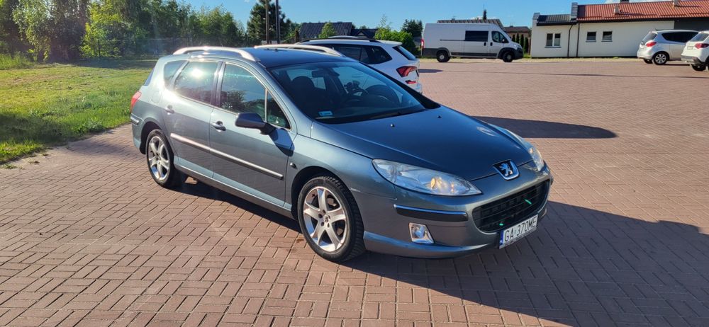 Peugeot 407 2.0 hdi 6biegow 2006 rok