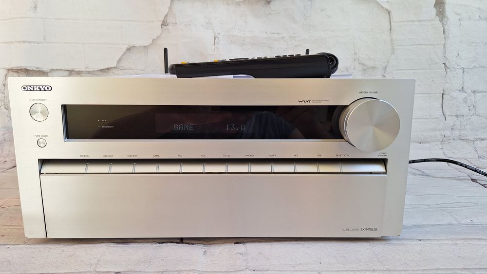 Bardzo Mocny Onkyo Tx-nr838 Wi-Fi BT 4k 60p Atmos vision THX Spotify