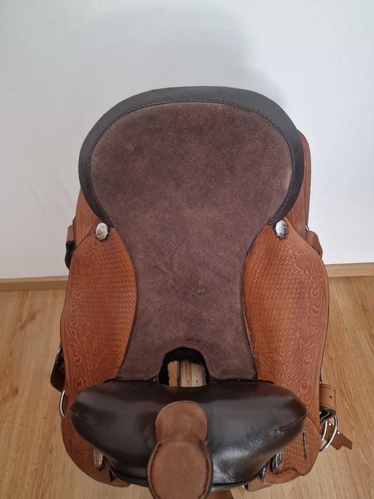 SELA AMERICANA ADULTO COURO  - NOVA