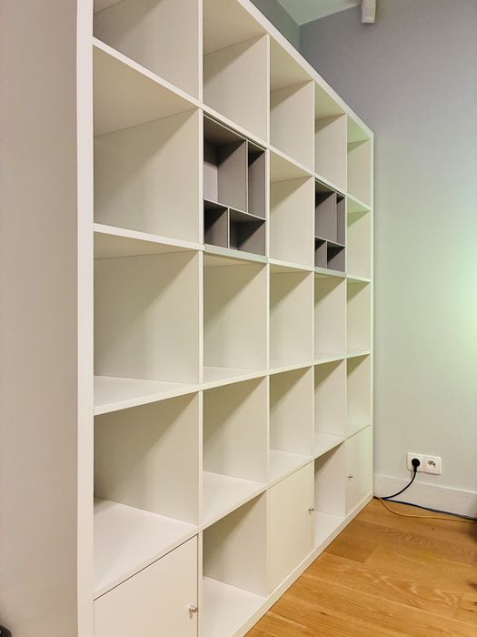Regał Kallax IKEA 182x182 cm + dodatkowe elementy - sprzedaż tylko do 20.10.2026