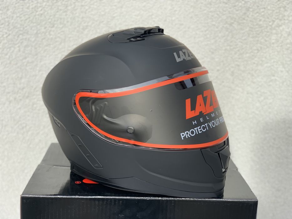 Kask motocyklowy Lazer Rafale evo rozmiary, czarny matt, Poliweglan!