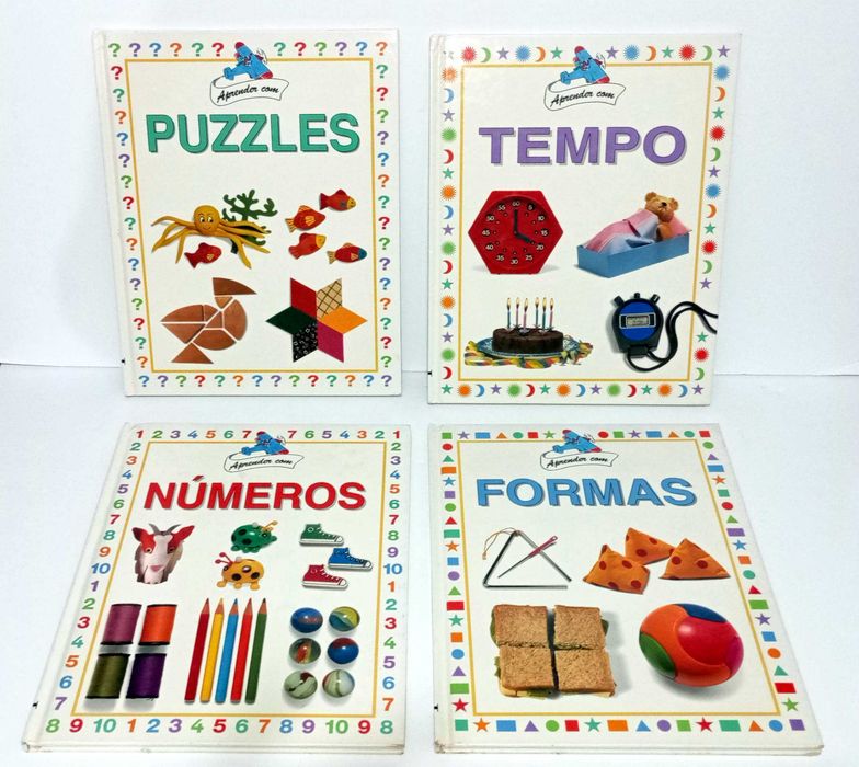 Coleção Completa - Aprende Com,,, (6 livros)