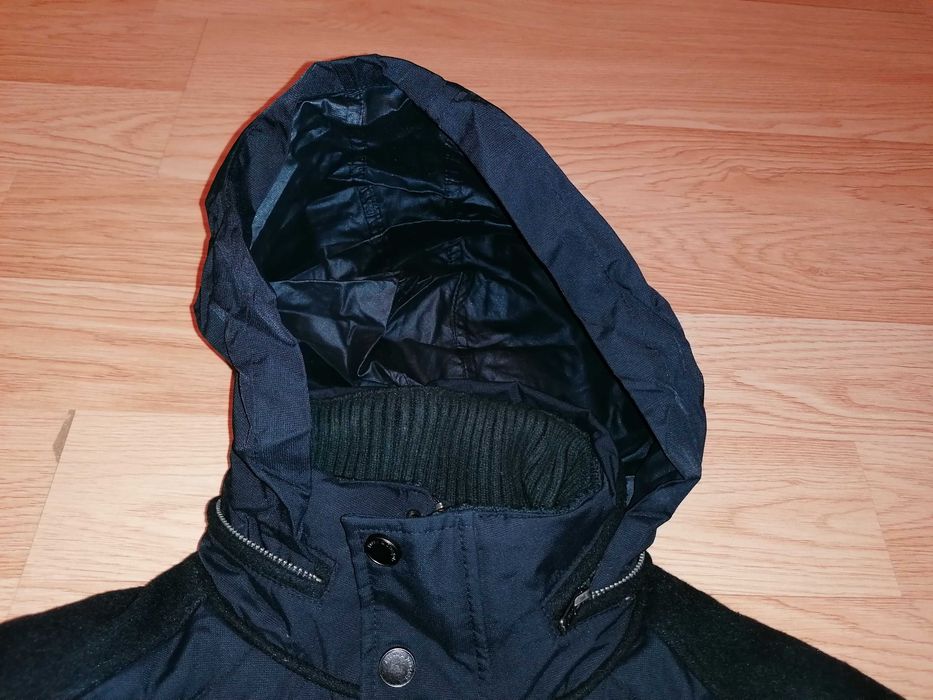 BRUUN&STENGADE  kurtka pikowana z kapturem