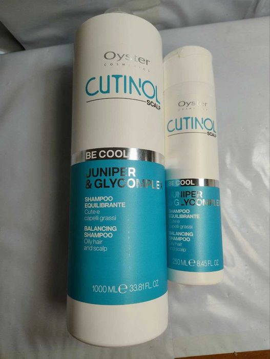 Шампунь проти жирної шкіри голови Oyster Cutinol для жирных волос