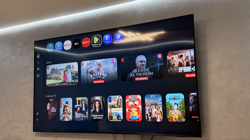 Samsung 85 4K Smart TV — майже як новий