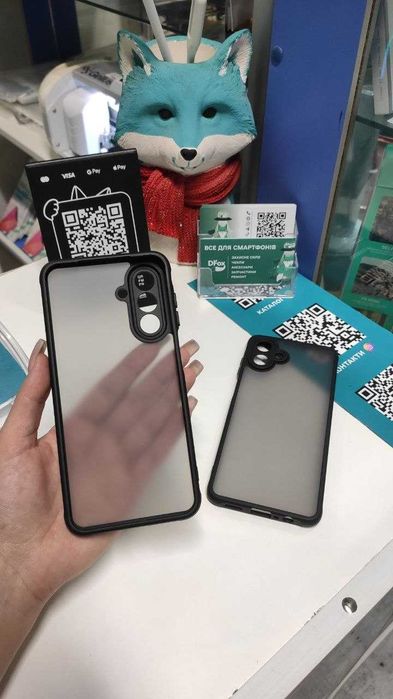 Чохол для смартфона, силіконовий, протиударний, із захистом камери, є САМОВИВІЗ, асортимент