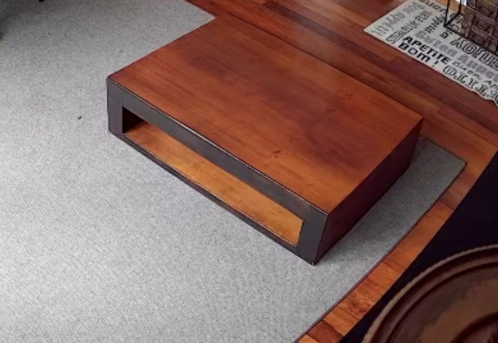 Mesa centro sofas estilo colonial