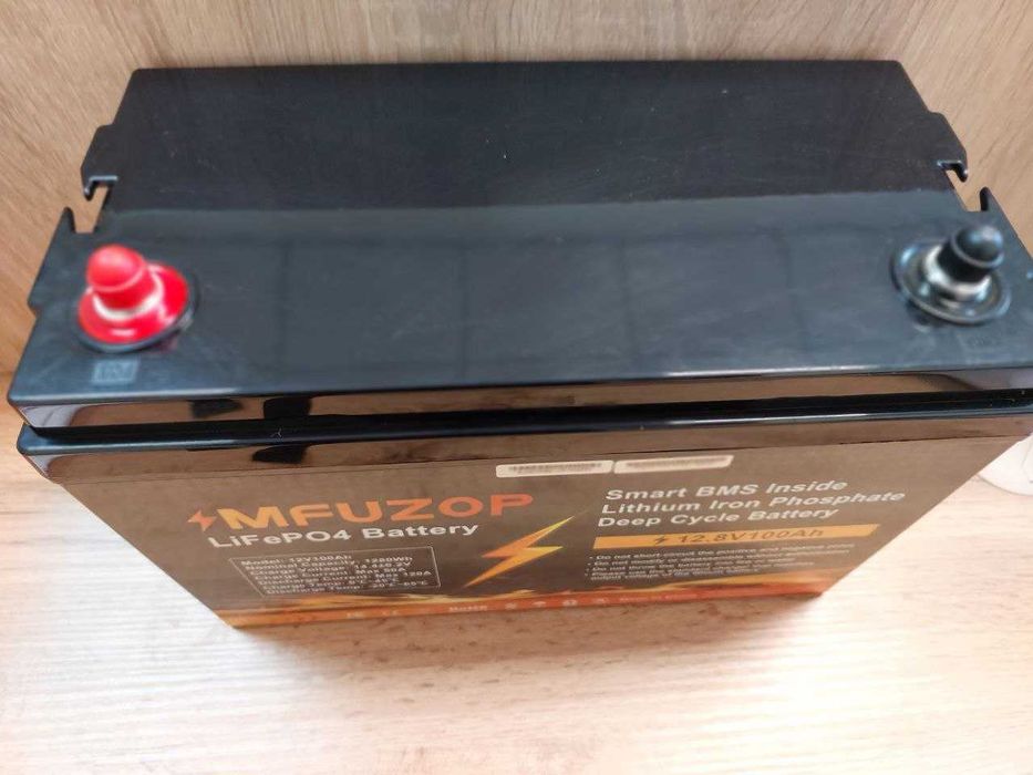 Aккумулятор LiFePO4 Batterie- 12V 100A літієва батарея BMS 100A Poland