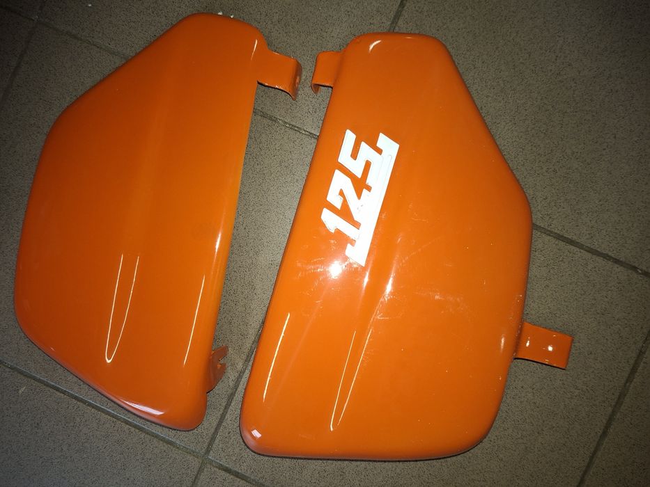 Nowe oslony boczne boczki wsk 125 m06-b3 jednoramowa kpl pl