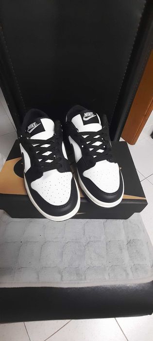 Ténis Dunk Low pretos tamanho 37