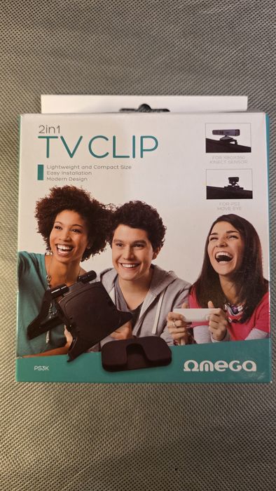 TV Clip - uchwyt do sensora Kinect lub kamerki - PS